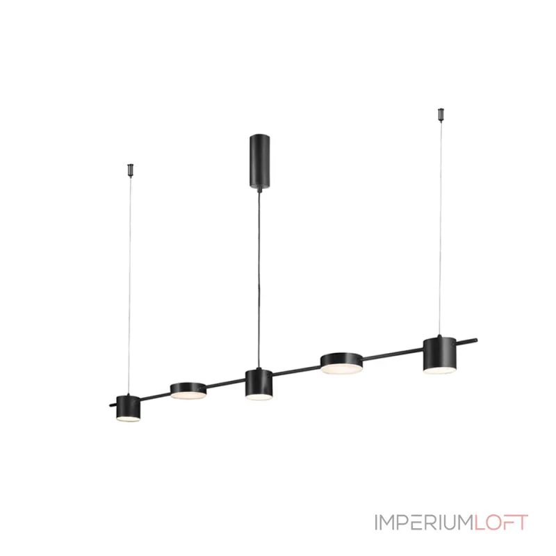 Светильник подвесной Crystal Lux TRISTAN SP5 L1200 BLACK от ImperiumLoft Светильник подвесной Crystal Lux TRISTAN SP5 L1200 BLACK от ImperiumLoft