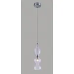 Подвесной светильник Crystal Lux IRIS SP1 B TRANSPARENT