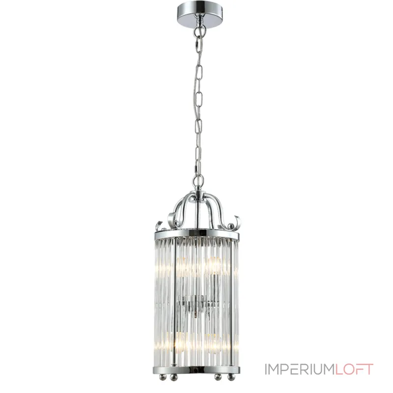 Подвесной светильник Crystal Lux TADEO SP4 D200 CHROME/TRANSPARENTE Подвесной светильник Crystal Lux TADEO SP4 D200 CHROME/TRANSPARENTE