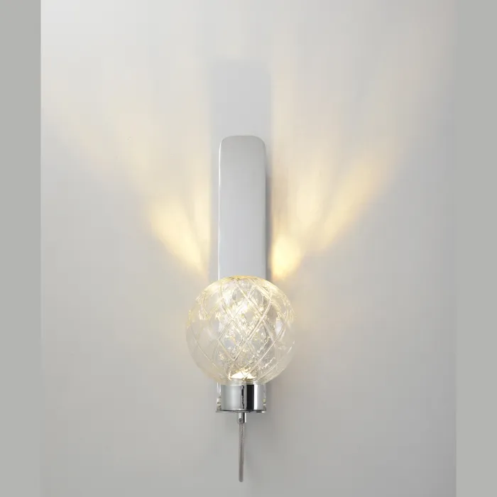 Бра Crystal Lux BELLA AP1 CHROME от ImperiumLoft