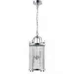 Подвесной светильник Crystal Lux TADEO SP4 D200 CHROME/TRANSPARENTE