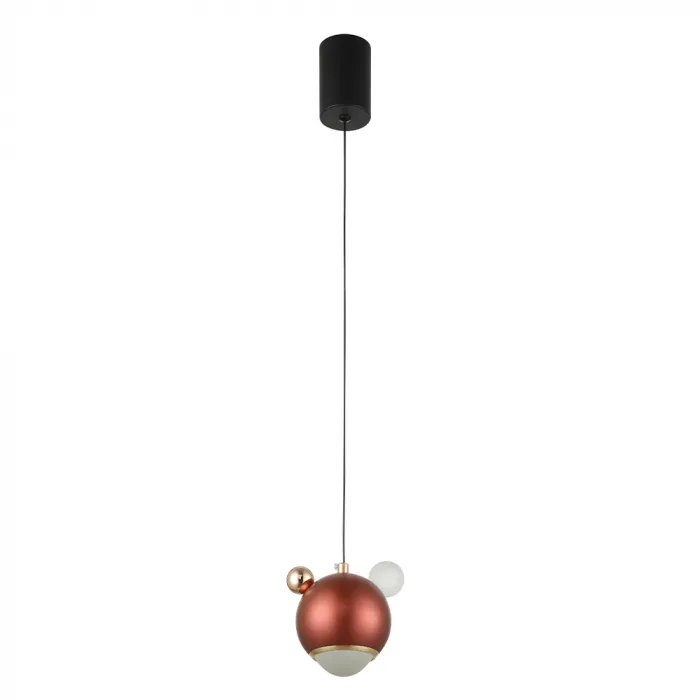 Светильник подвесной Crystal Lux AMIGO SP LED RED