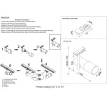 Светильник трековый однофазный Crystal Lux CLT 0.31 011 WH от ImperiumLoft