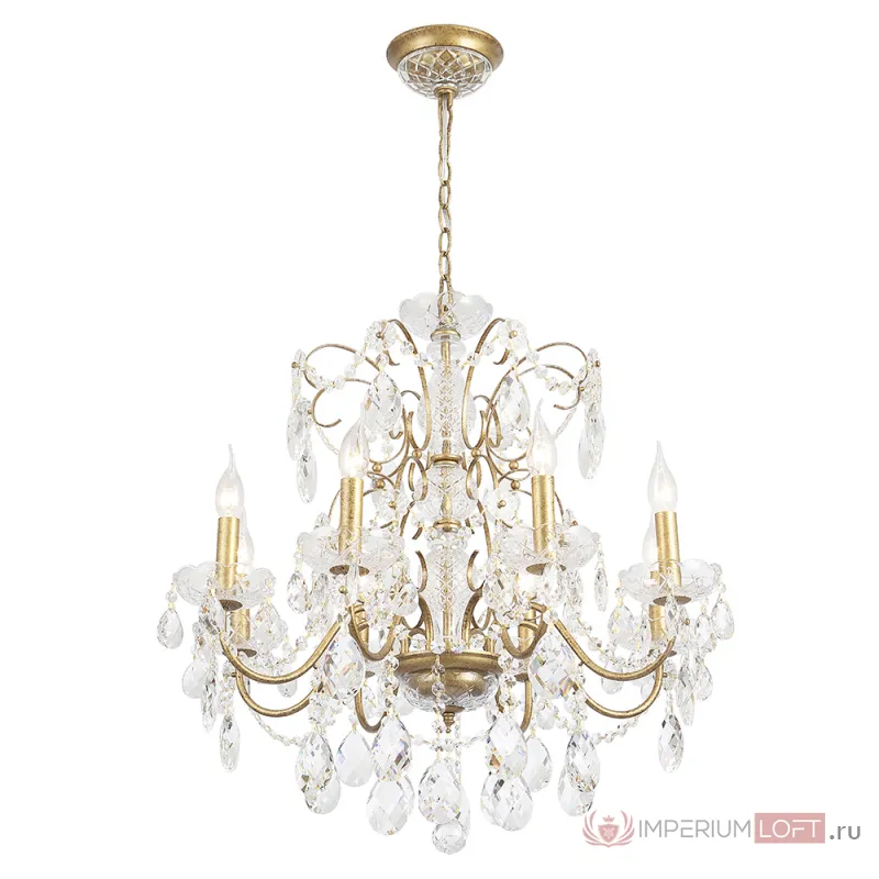 Люстра Crystal Lux ODELIS SP8 GOLD