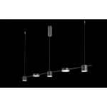 Светильник подвесной Crystal Lux TRISTAN SP5 L1200 BLACK от ImperiumLoft