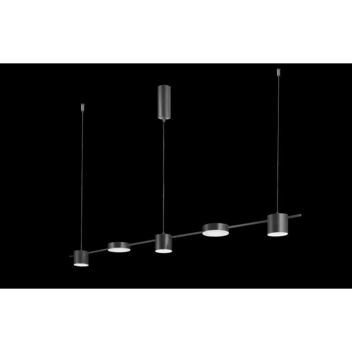 Светильник подвесной Crystal Lux TRISTAN SP5 L1200 BLACK от ImperiumLoft