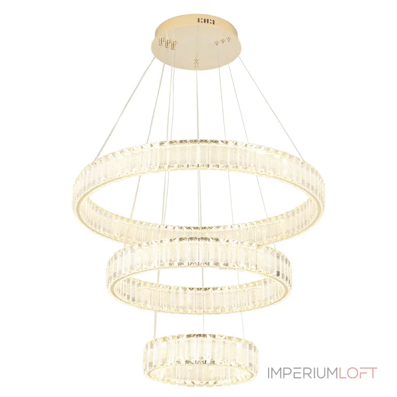 Подвесная люстра Crystal Lux MUSIKA SP150W LED GOLD