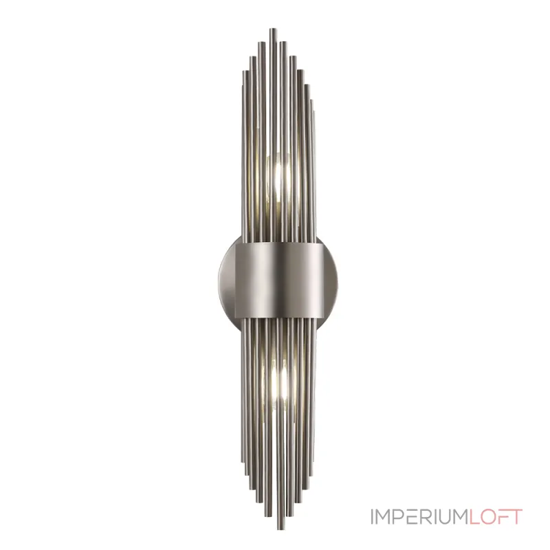 Бра Crystal Lux RUDOLFO AP2 NICKEL
