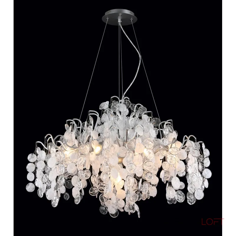 Подвесная люстра Crystal Lux TENERIFE SP9 SILVER