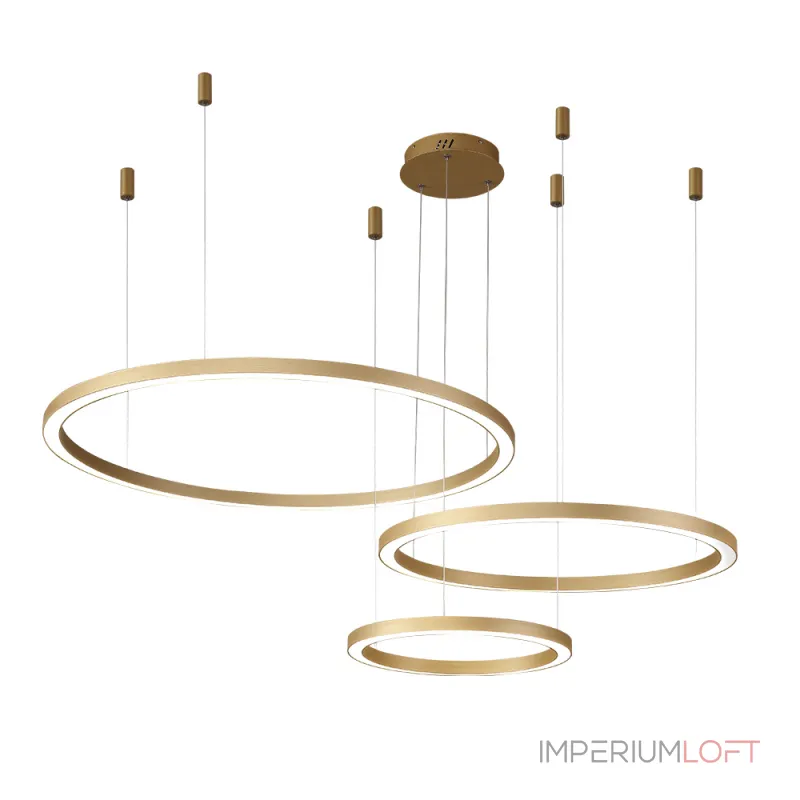 Подвесная люстра Crystal Lux FORTUNA SP158W LED GOLD