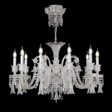 Подвесная люстра Crystal Lux VERSAILLES SP10 CHROME