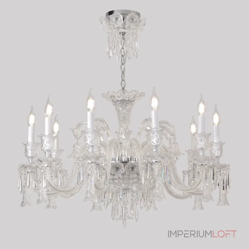 Подвесная люстра Crystal Lux VERSAILLES SP10 CHROME