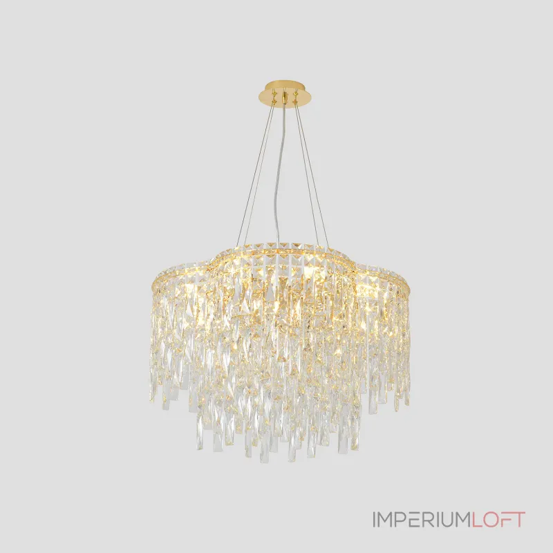 Подвесная люстра Crystal Lux ABRIL SP12 GOLD