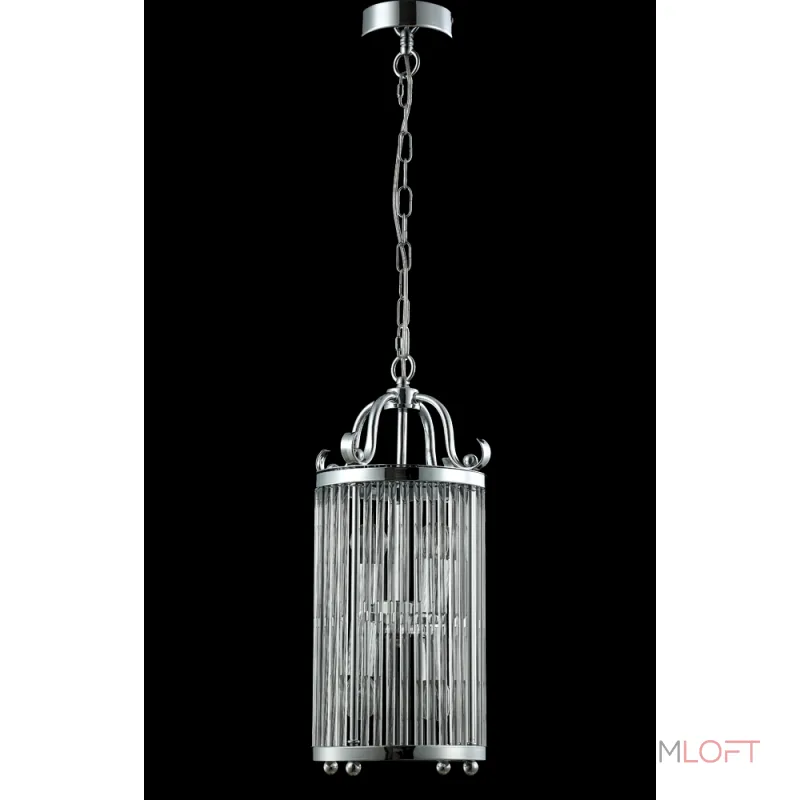 Подвесной светильник Crystal Lux TADEO SP4 D200 CHROME/TRANSPARENTE Подвесной светильник Crystal Lux TADEO SP4 D200 CHROME/TRANSPARENTE