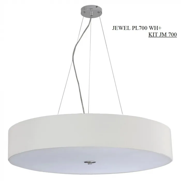 Светильник потолочный Crystal Lux JEWEL PL700 WH от ImperiumLoft
