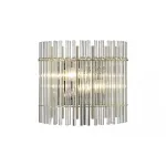 Бра Crystal L ux AURELIO AP2 GOLD+CHROME/TRANSPARENT
