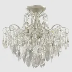 Светильник потолочный Crystal Lux ESMIRALDA PL4 SILVER 0524/104 от ImperiumLoft