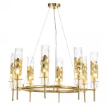 Подвесная люстра Crystal Lux PRIMAVERA SP8 GOLD