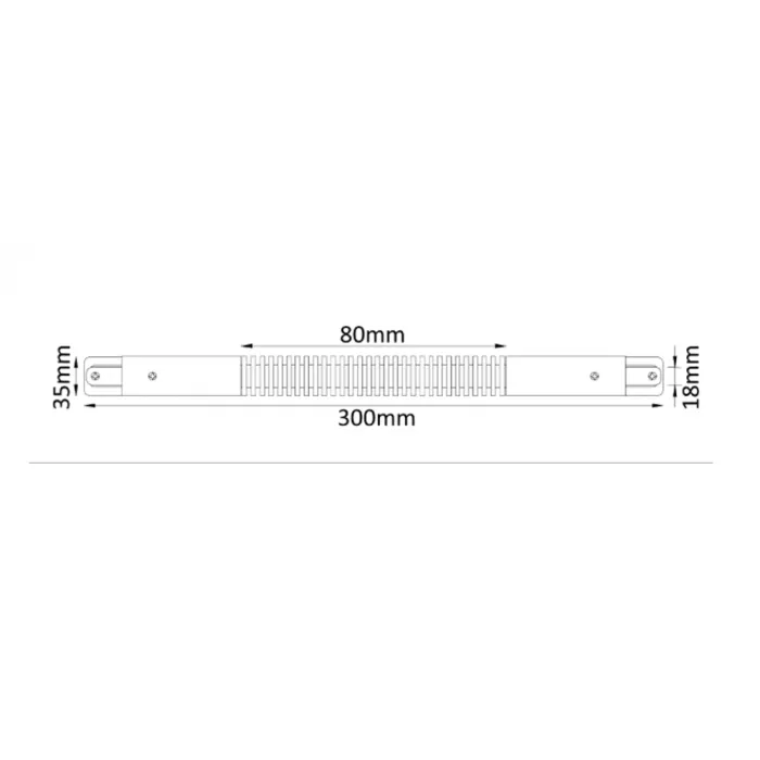 Соединитель гибкий (однофазный) Crystal Lux CLT 0.211 05 BL от ImperiumLoft