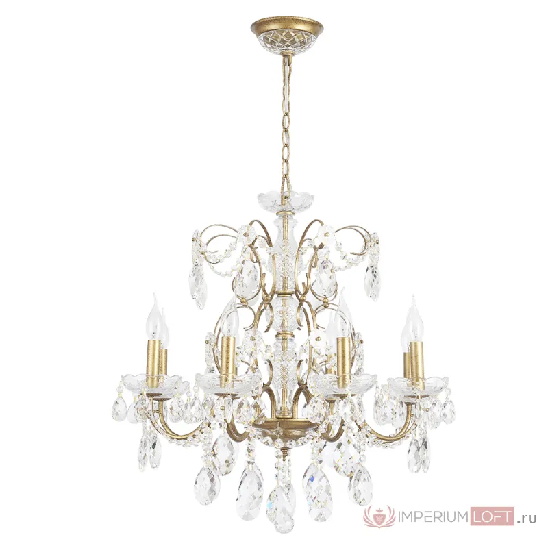 Люстра Crystal Lux ODELIS SP8 GOLD