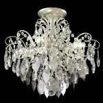 Светильник потолочный Crystal Lux ESMIRALDA PL4 SILVER 0524/104 от ImperiumLoft