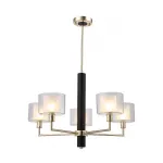 Люстра на штанге Crystal Lux MAESTRO SP-PL5 GOLD