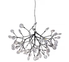 Светильник подвесной Crystal Lux EVITA SP63 BLACK/TRANSPARENT
