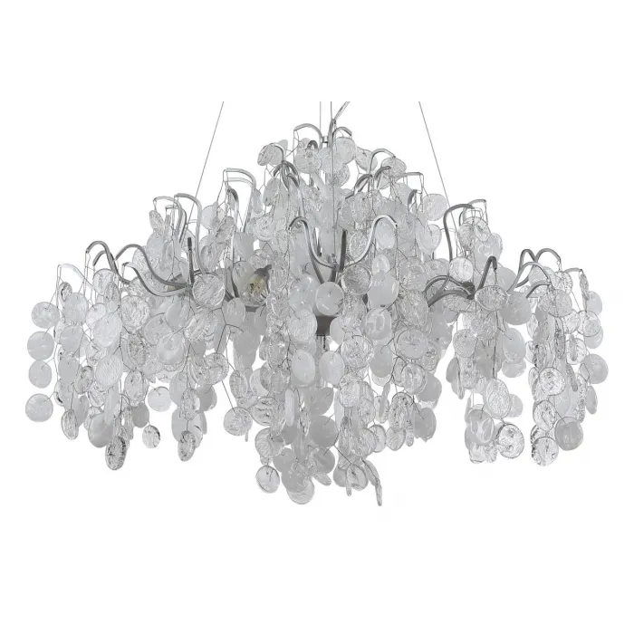 Люстра Crystal Lux TENERIFE SP9 SILVER от ImperiumLoft