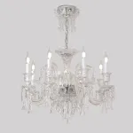 Подвесная люстра Crystal Lux VERSAILLES SP8 CHROME