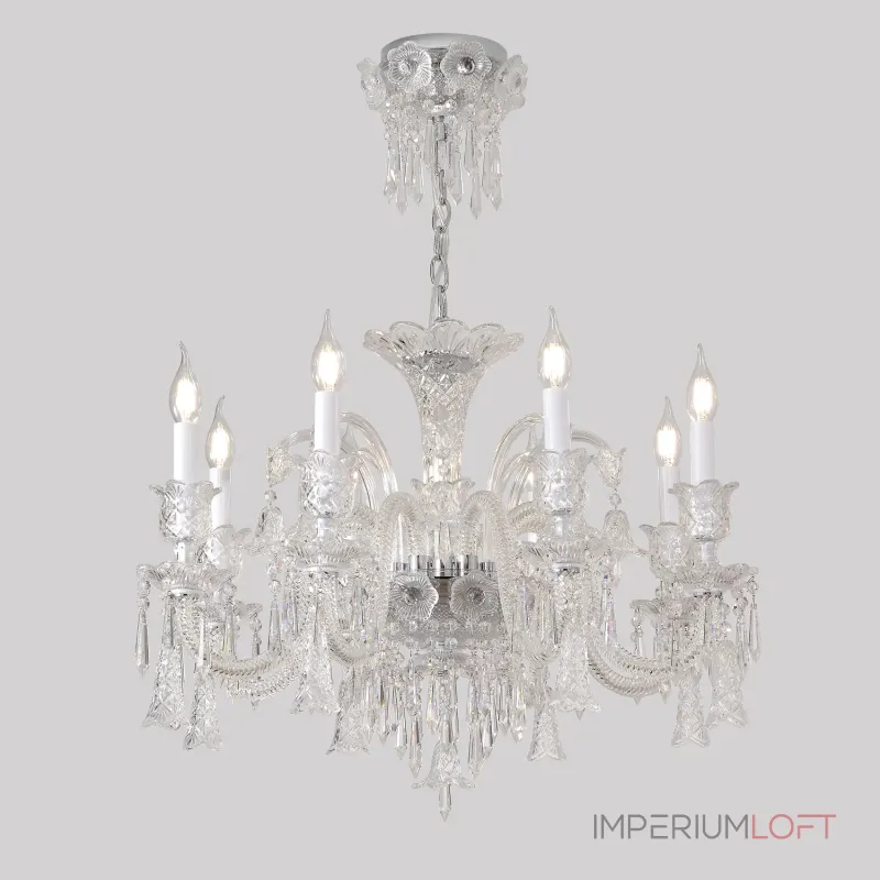 Подвесная люстра Crystal Lux VERSAILLES SP8 CHROME