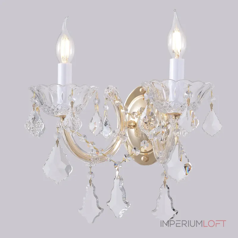 Бра Crystal Lux CRISTELLE AP2 GOLD