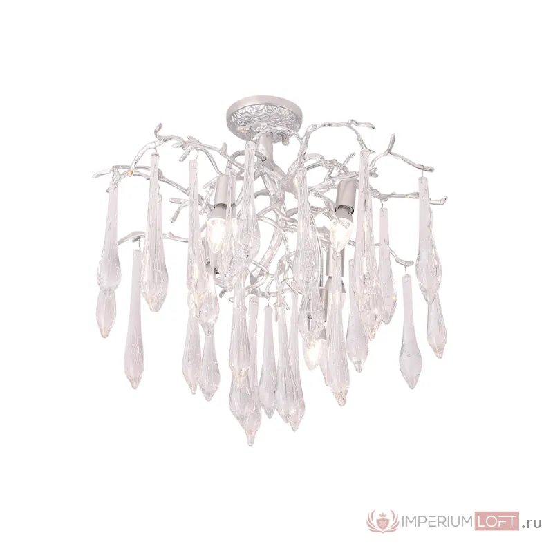Люстра Crystal Lux REINA PL5 D600 SILVER PATINA