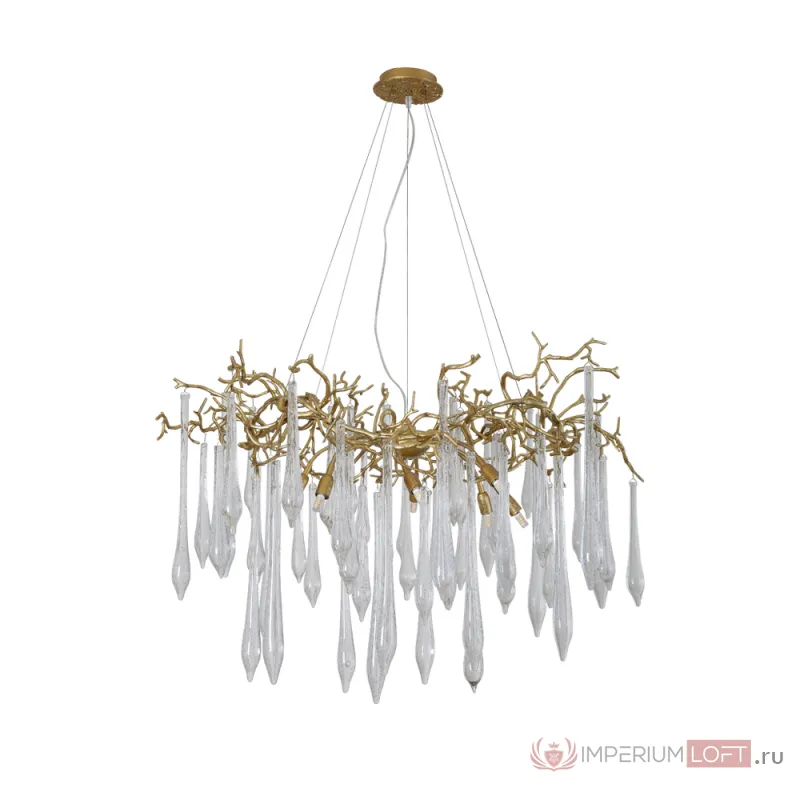 Люстра Crystal Lux REINA SP8 D1000 GOLD PEARL от ImperiumLoft
