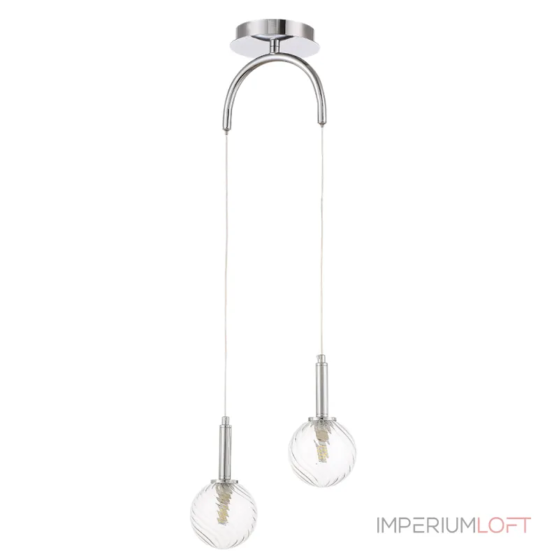 Подвесной светильник Crystal Lux LUXURY SP2 CHROME Подвесной светильник Crystal Lux LUXURY SP2 CHROME