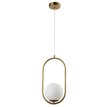 Светильник подвесной Crystal Lux CALLE SP1 BRASS