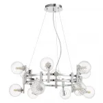 Подвесная люстра Crystal Lux LUXURY SP12 CHROME