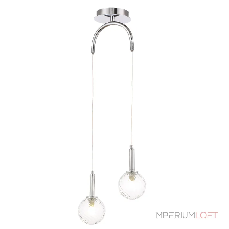 Подвесной светильник Crystal Lux LUXURY SP2 CHROME Подвесной светильник Crystal Lux LUXURY SP2 CHROME