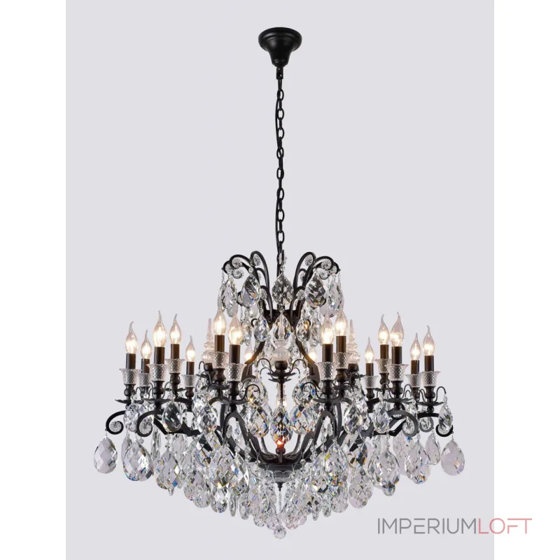 Подвесная люстра Crystal Lux MAGNIFICO SP19 BLACK/TRANSPARENT Подвесная люстра Crystal Lux MAGNIFICO SP19 BLACK/TRANSPARENT