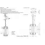 Люстра Crystal L ux TOMAS SP4 CHROME от ImperiumLoft
