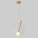 Подвесной светильник Crystal Lux FROZEN SP1 BRASS