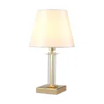 Настольная лампа Crystal Lux NICOLAS LG1 GOLD/WHITE от ImperiumLoft