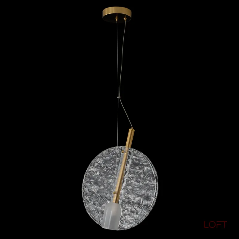 Подвесной светильник Crystal Lux FROZEN SP1 BRASS