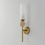 Бра Crystal Lux SIMPLY AP1.1 BRASS