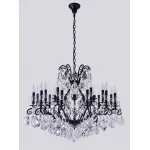 Люстра Crystal Lux MAGNIFICO SP19 BLACK/TRANSPARENT от ImperiumLoft
