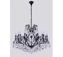 Люстра Crystal Lux MAGNIFICO SP19 BLACK/TRANSPARENT