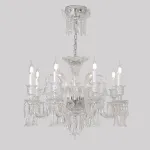 Подвесная люстра Crystal Lux VERSAILLES SP8 CHROME