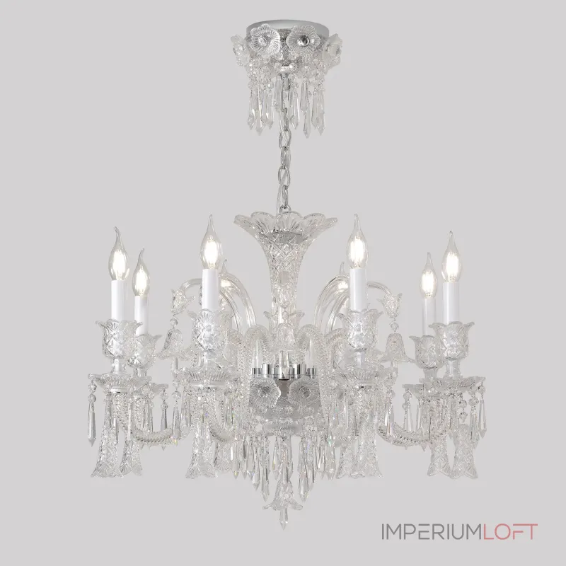 Подвесная люстра Crystal Lux VERSAILLES SP8 CHROME