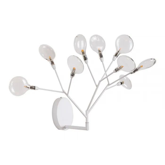 Бра Crystal Lux EVITA AP9 WHITE/TRANSPARENT от ImperiumLoft