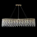 Подвесная люстра Crystal Lux ABRIL SP12 L1200 GOLD