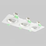 Светильник встроенный Crystal Lux CLT 002C3 WH V2 от ImperiumLoft